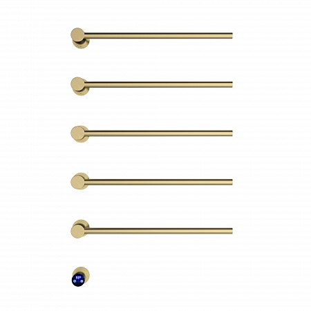 Аккорд П5 500х800 электро Полотенцесушитель TERMINUS Брашированное золото Белгород - фото 2 Аккорд П5 500х800 электро Полотенцесушитель TERMINUS Брашированное золото Белгород - фото 2