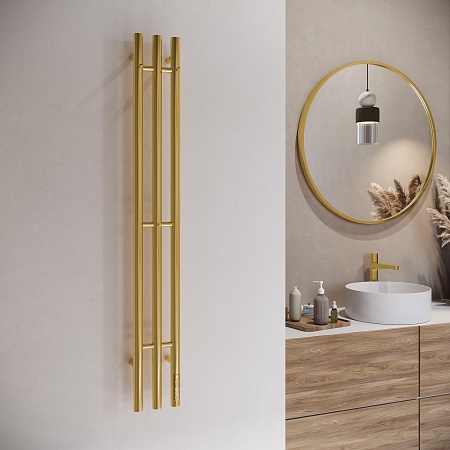 Стойка электро TRES круг1200 TERMINUS Брашированное золото Белгород - фото 3 Стойка электро TRES круг1200 TERMINUS Брашированное золото Белгород - фото 3