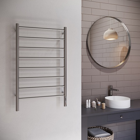 Аврора П8 500х850 Электро Полотенцесушитель TERMINUS Оружейная сталь Белгород - фото 3 Аврора П8 500х850 Электро Полотенцесушитель TERMINUS Оружейная сталь Белгород - фото 3