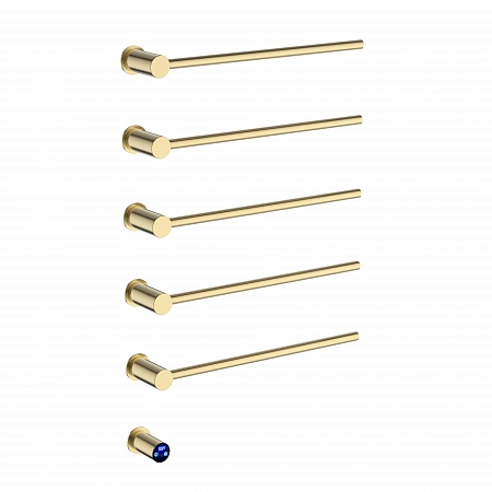 Аккорд П5 500х800 электро Полотенцесушитель TERMINUS Брашированное золото Белгород - фото 1 Аккорд П5 500х800 электро Полотенцесушитель TERMINUS Брашированное золото Белгород - фото 1