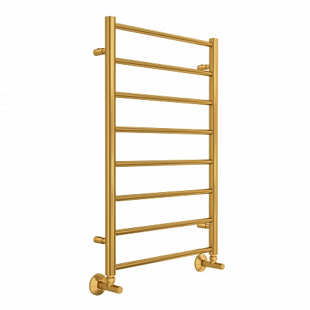Аврора П8 500х800 Полотенцесушитель TERMINUS Брашированное золото Белгород - фото 1 Аврора П8 500х800 Полотенцесушитель TERMINUS Брашированное золото Белгород - фото 1