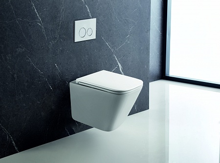 Подвесной унитаз безободковый Terminus Ватикан Monolit 490х340 белый Белгород - фото 1 Подвесной унитаз безободковый Terminus Ватикан Monolit 490х340 белый Белгород - фото 1